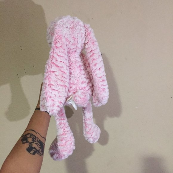 Pink Stuffed Animal Bunny - Picture 5 of 9